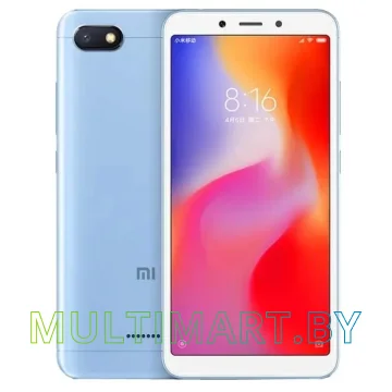 Смартфон Xiaomi Redmi 6A 2GB/16GB международная версия (голубой)
